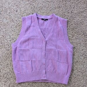 Vans Women's Purple Sweater Vest